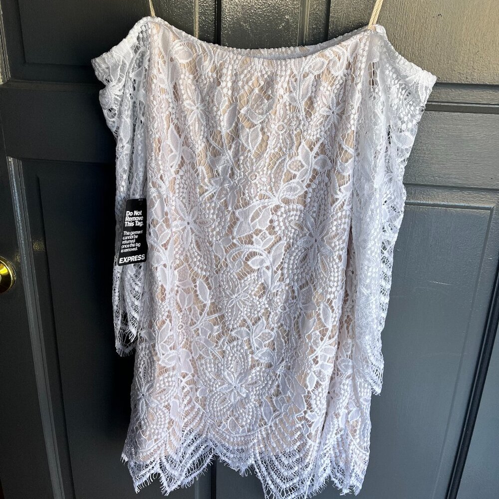 Women's Express Off The Shoulder Mini Dress